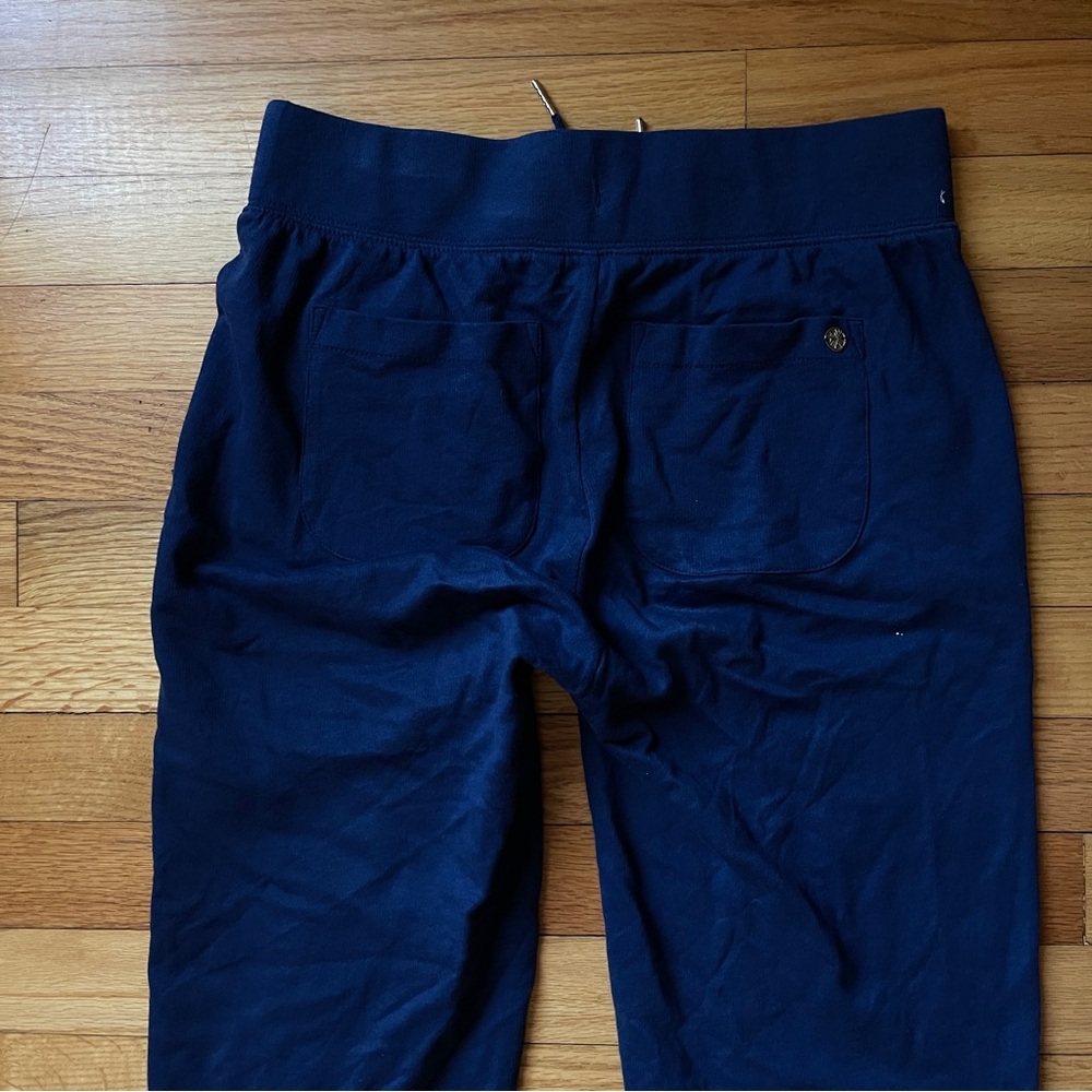 Lilly Pulitzer Mallie Knit Pants High Tide Navy Jogger XS - Picture 13 of 13